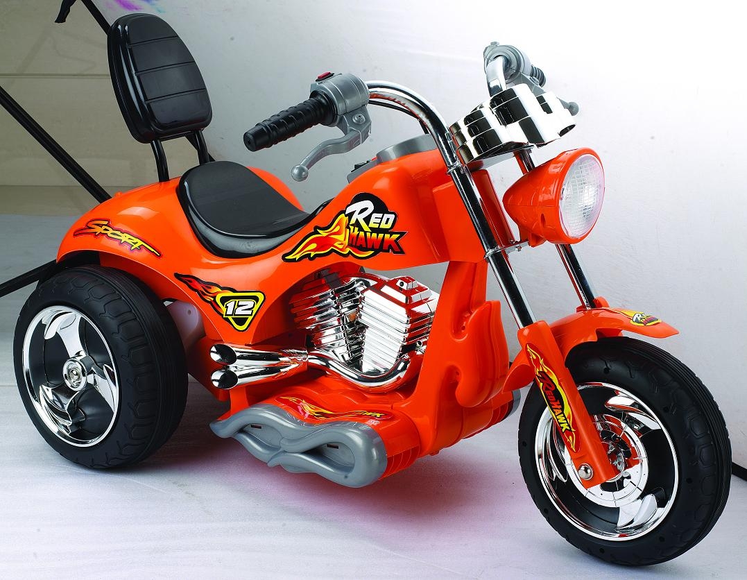 12v Kids Chopper Mini Motos Motorbike [Red]