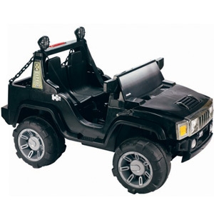 12v Ride-On Hummer Jeep [Black]