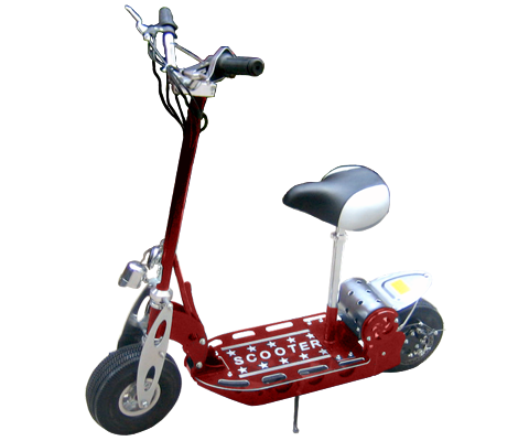 36v Red Ride-On Scooter 800w 33 kph Top Speed