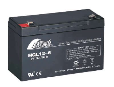 [6v] 6 Volt 12AH Rechargeable Battery