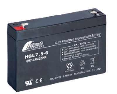[6v] 6 Volt 7ah Rechargeable Battery