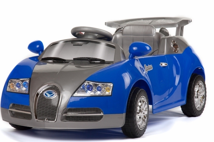 6v Bugatti Veyron Style Ride-on Car with Remote & MP3