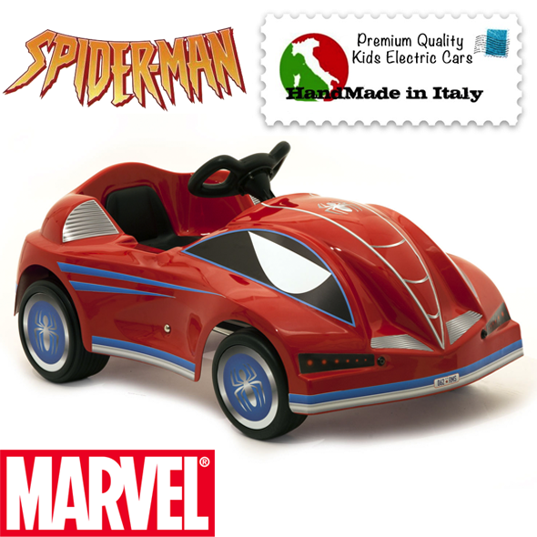 6v Ride On Spiderman Marvel Kids Electric Car