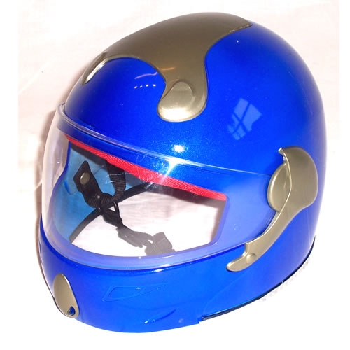 Blue Kids Full Face Safety Helmet - Racing Protection Hat