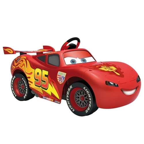 Disney Lightning Mcqueen Kids 6v Ride On Car