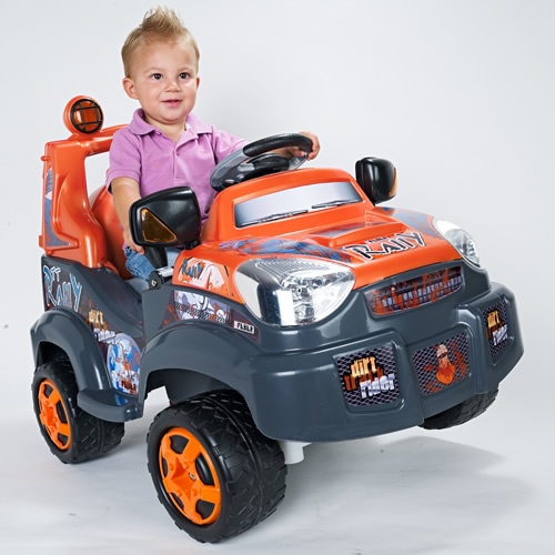 Feber 6v Ride-on Orange Dirt Rider Truck