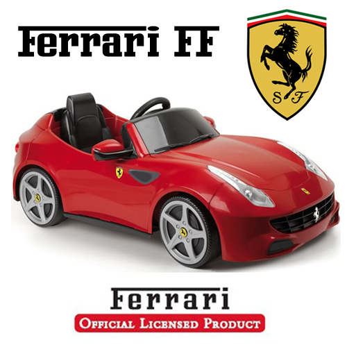 Feber Licensed Official 6v Red Ferrari FF Kids Car