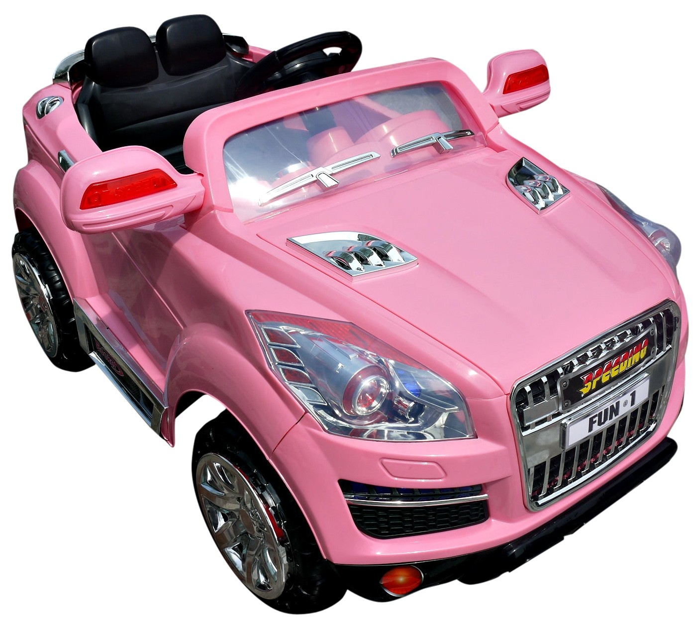 Girls Pink Crossover Jeep 12v Q7 Style SUV Ride-On