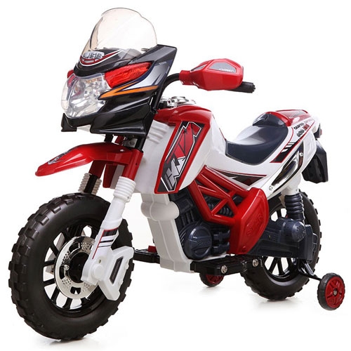 Kids 6v Motocross Style Electric Ride On Bike