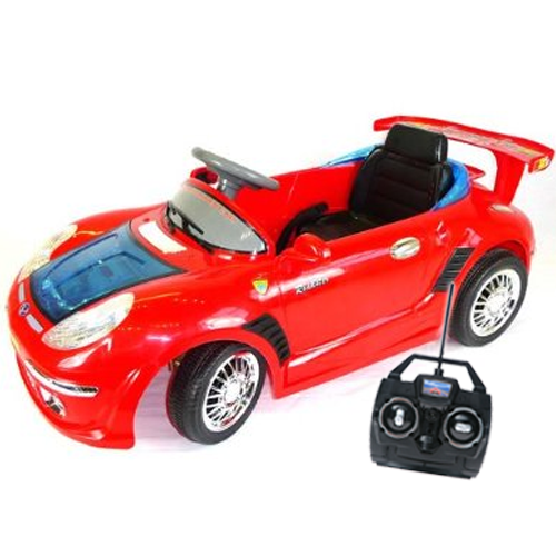 Kids Sporty Porsche 911 Style 6v Ride On Car with Remote