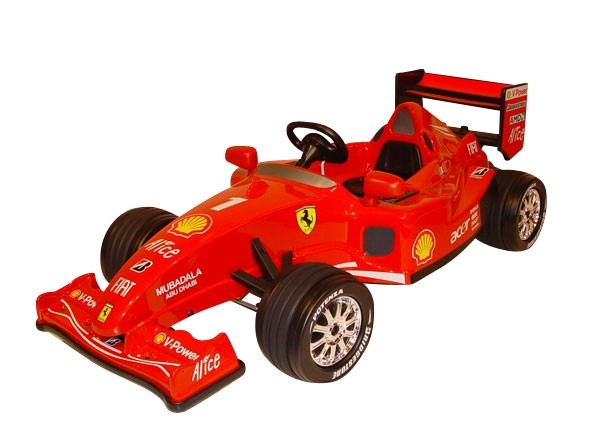 Licensed Ferrari F1 12v Ride-On Racing Car