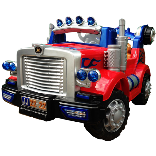 Optimus Prime Transformers Style Kids 12v Truck