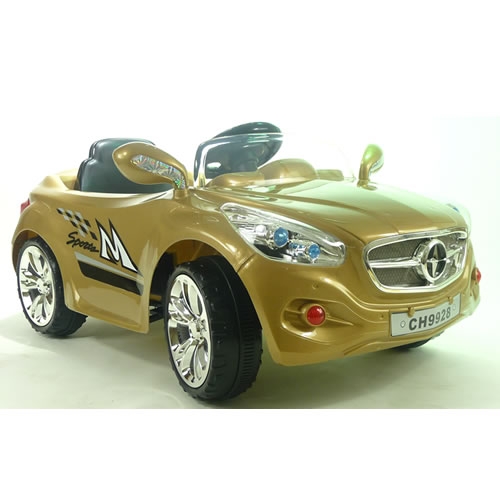 Premium Gold Merc Style Kids Electric Ride On