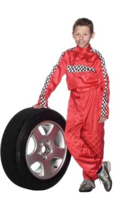 Race Red Kids Racing Outfit