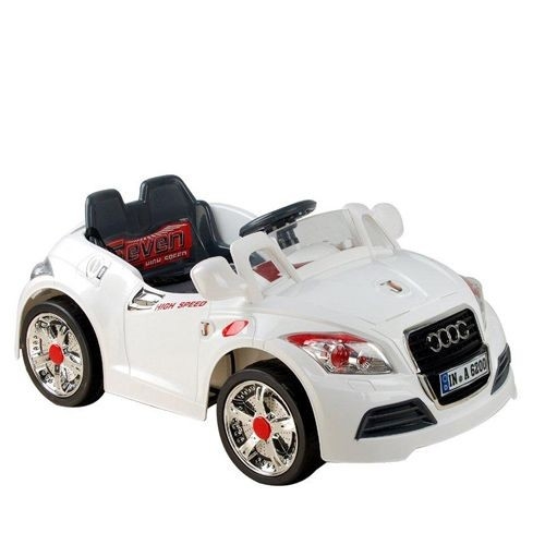 White Audi TT Style 6v Sports Car [Parental Controls]