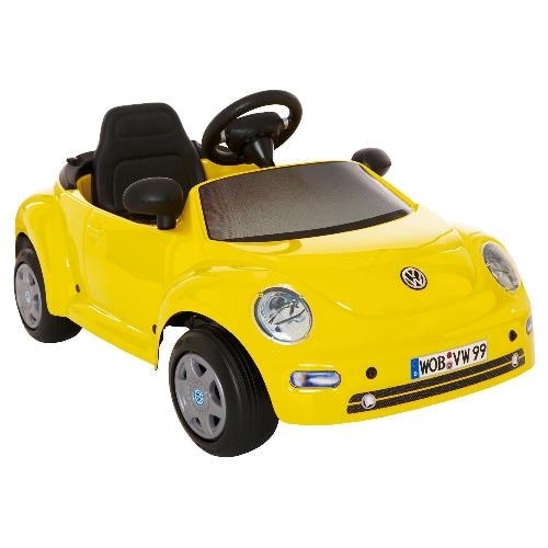 Yellow VW Kids Pedal Ride-on Car